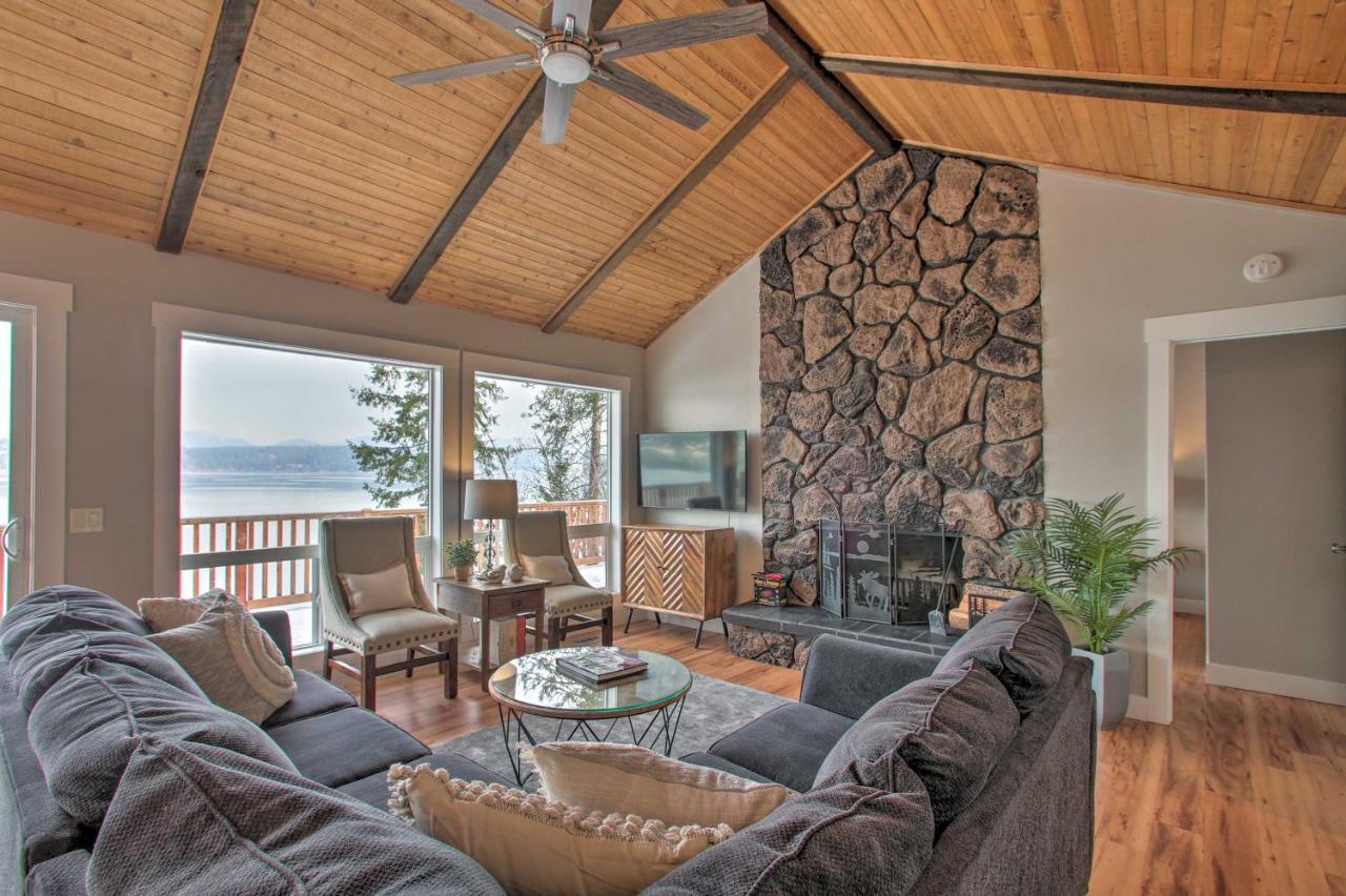 Hillside Home With Dock About 8 Mi To Coeur Dalene! Hayden Lake Exterior foto